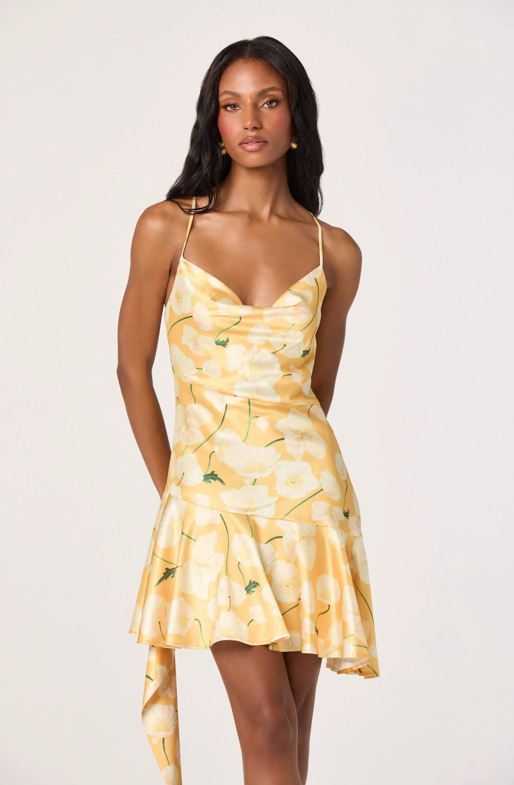 Tangerine floral
