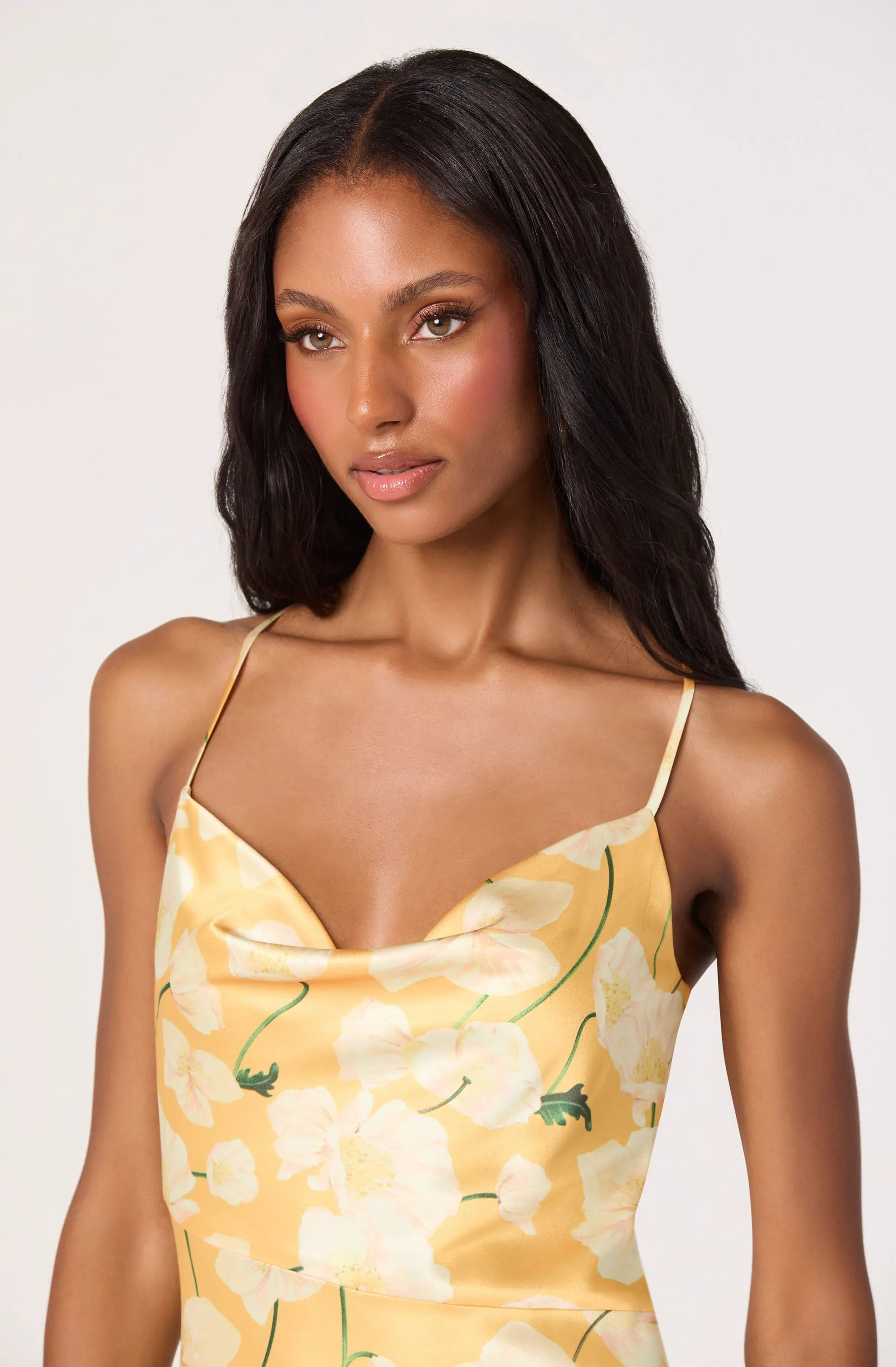Tangerine floral
