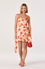 Red floral