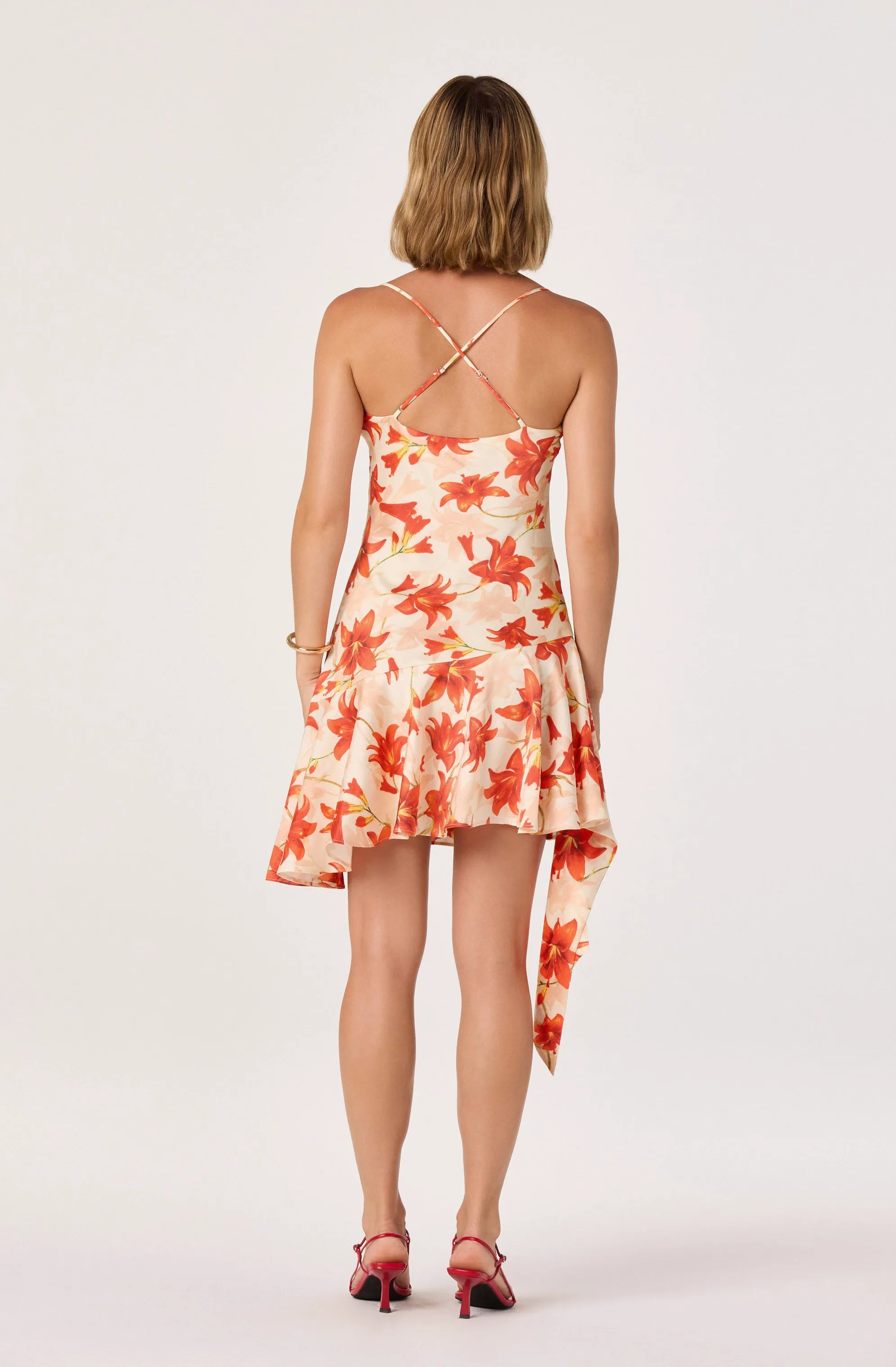 Red floral