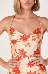 Red floral