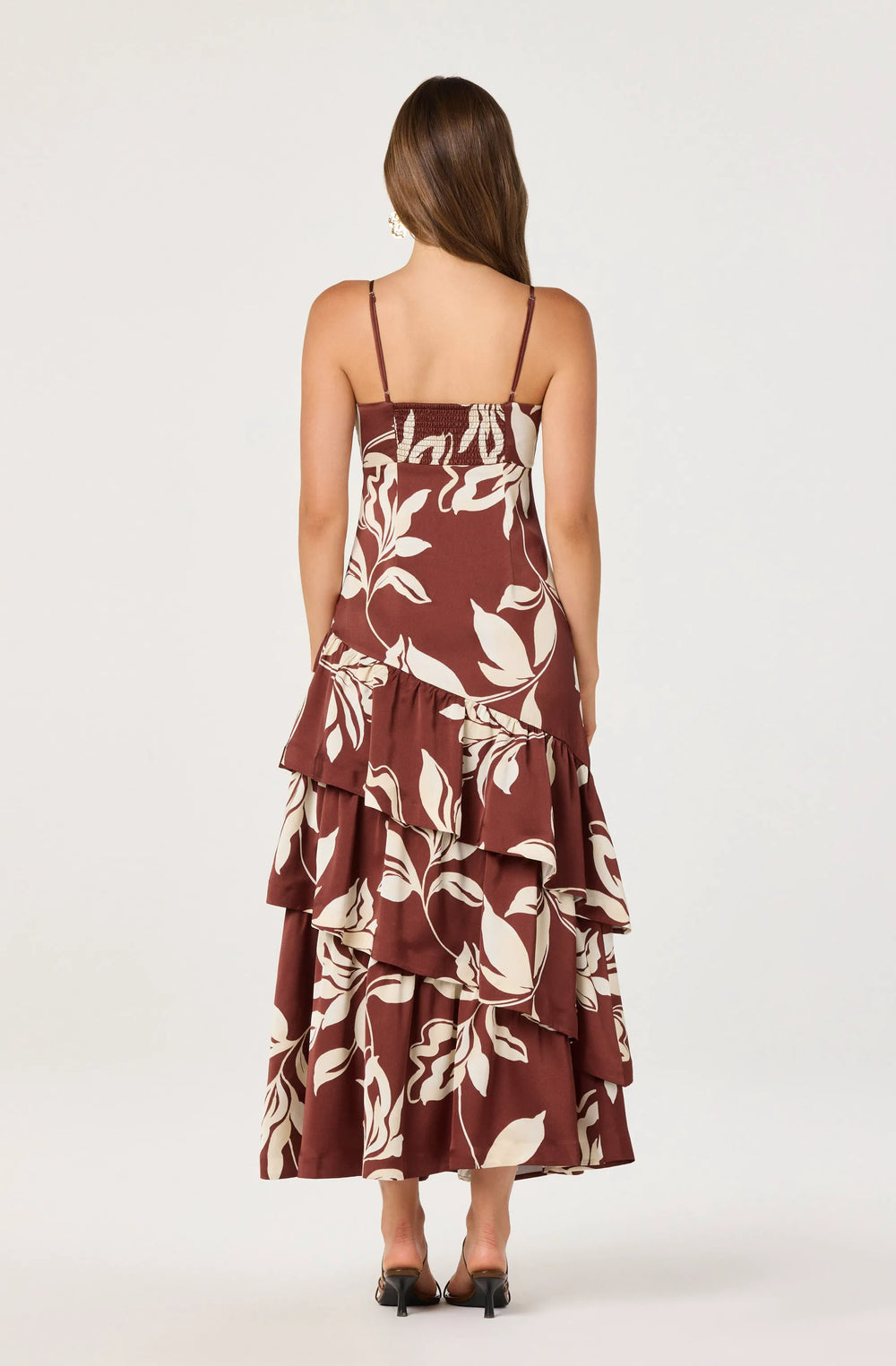 Brown floral