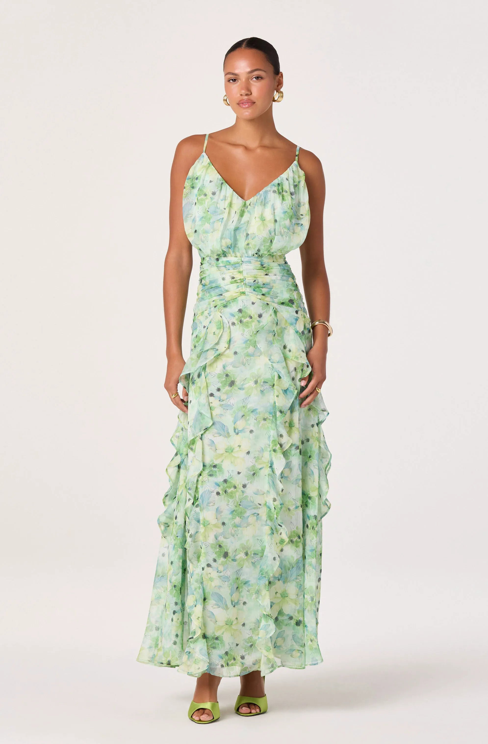 Green floral