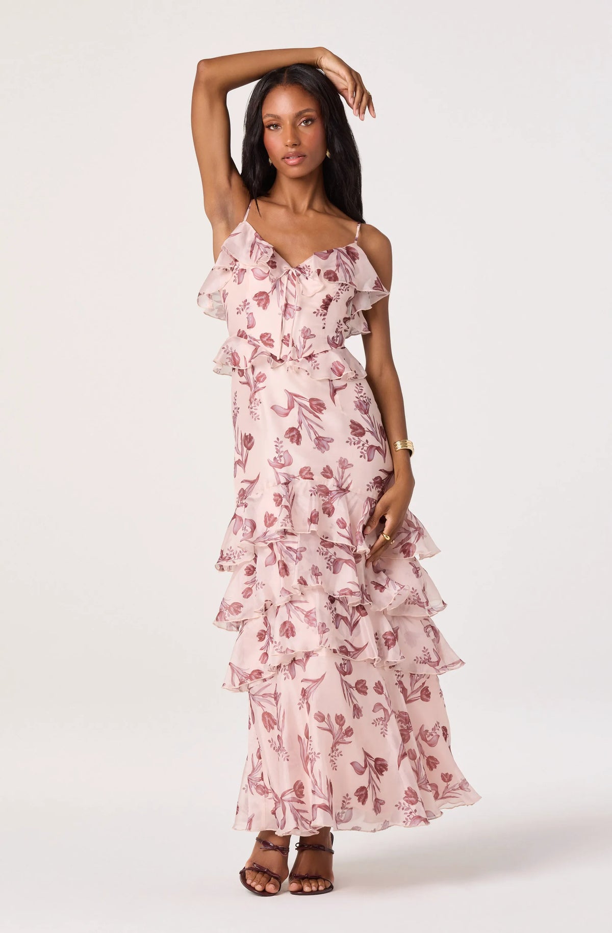 Soft pink floral