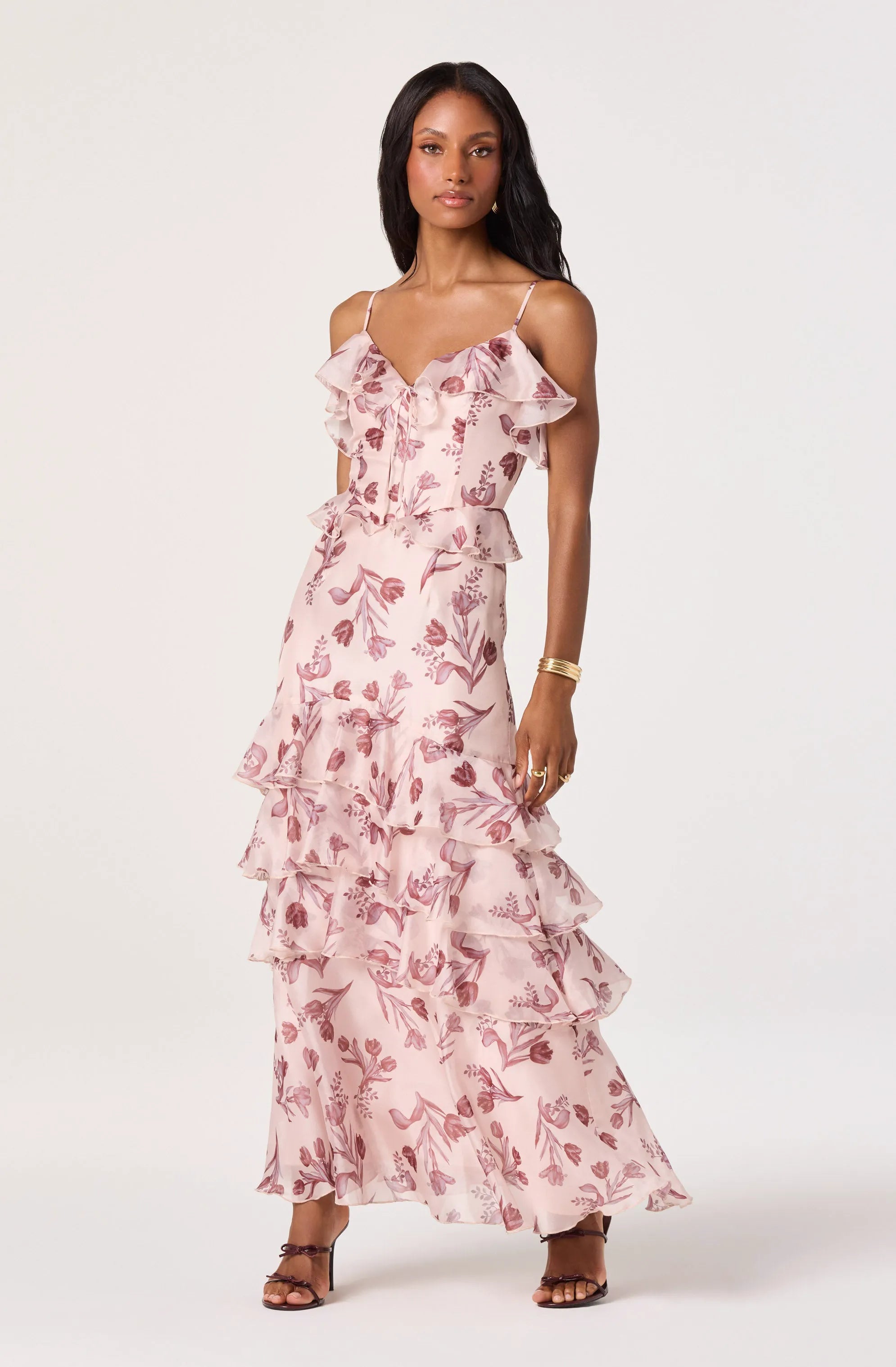 Soft pink floral