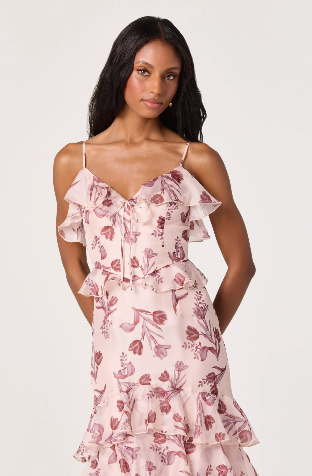 Soft pink floral