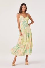 Green peach tropical