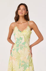 Green peach tropical
