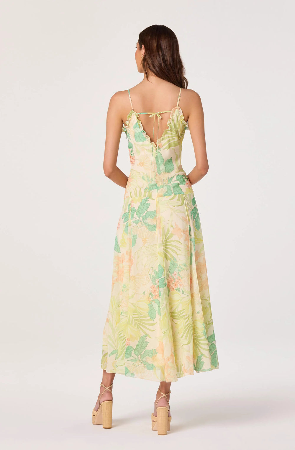 Green peach tropical