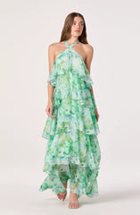 Green floral