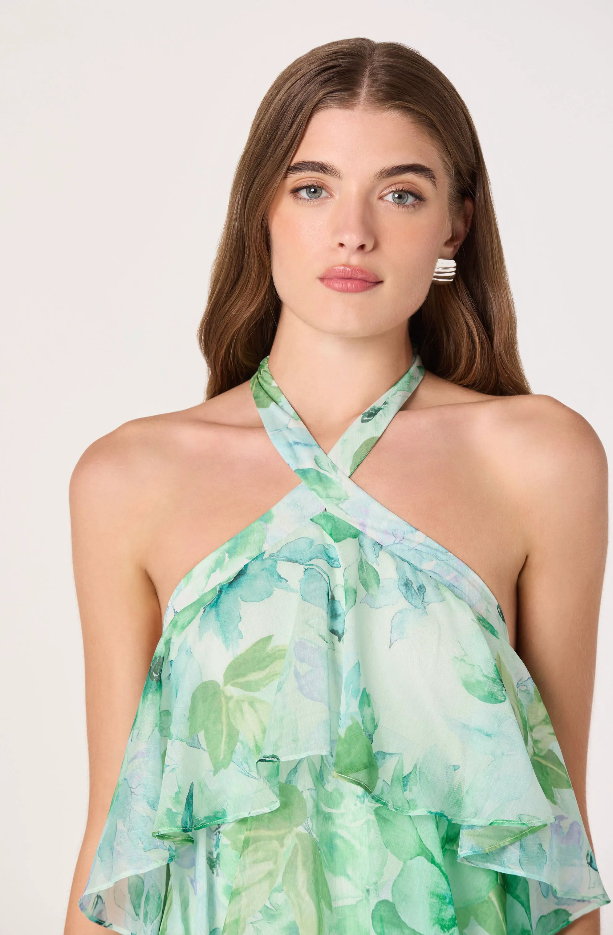 Green floral