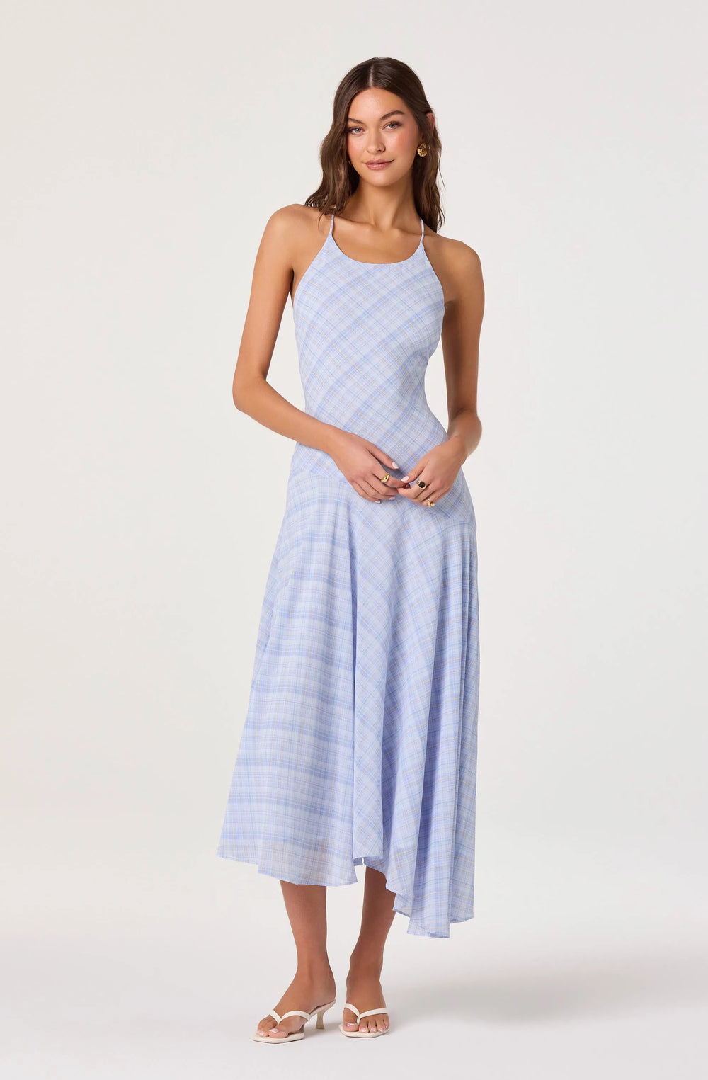 Blue plaid