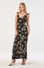 Black floral