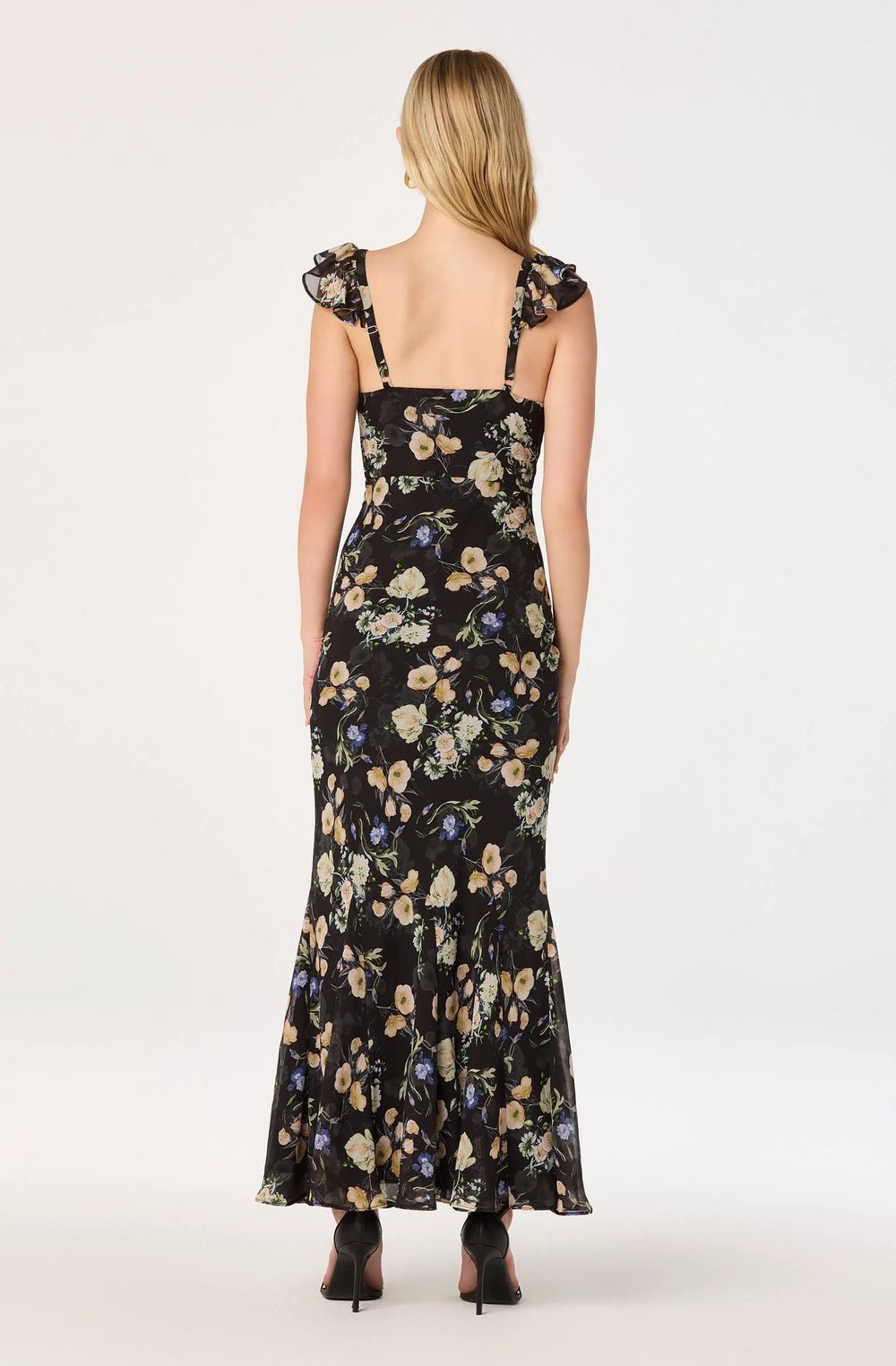 Black floral