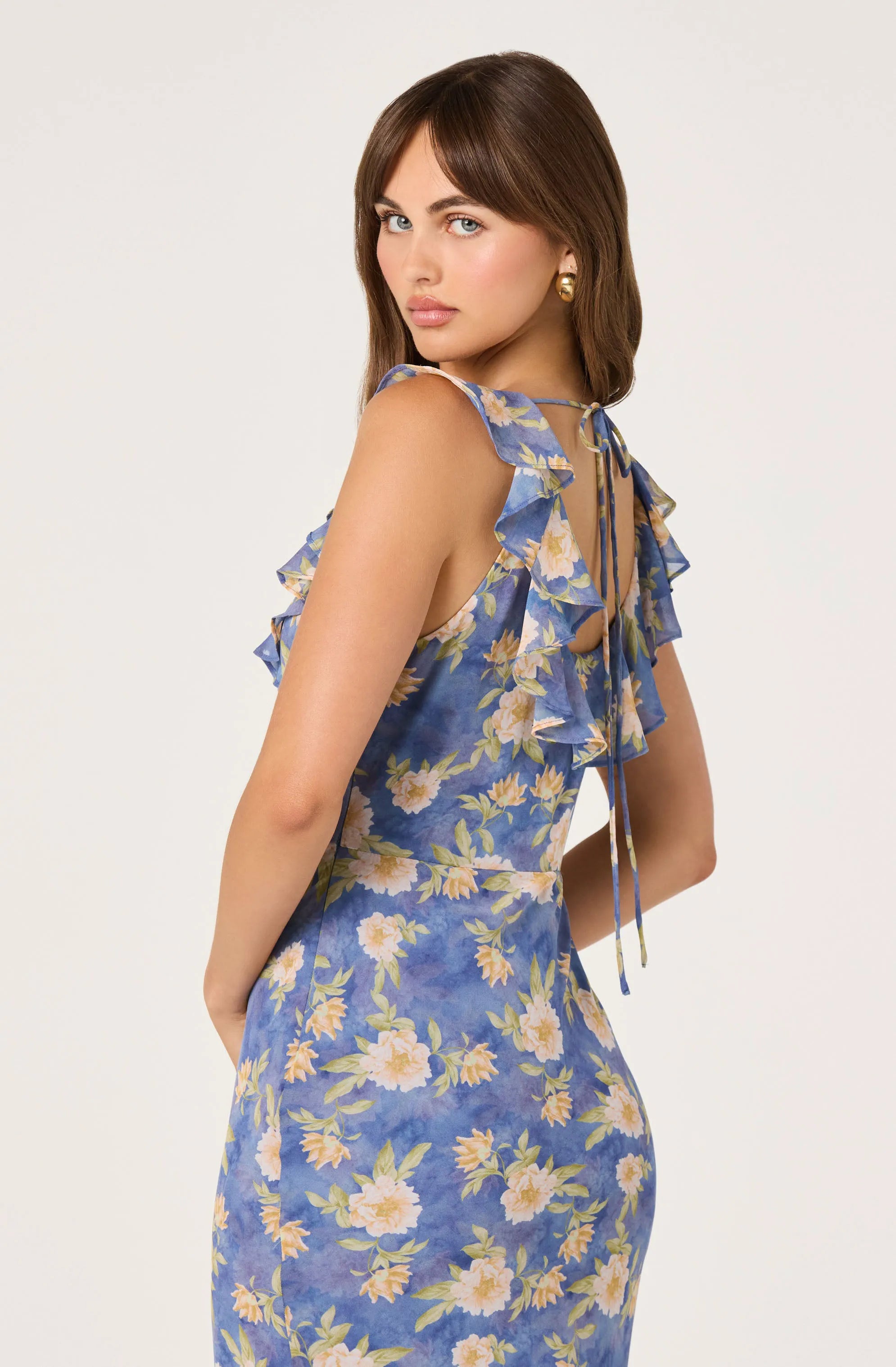 Blue floral