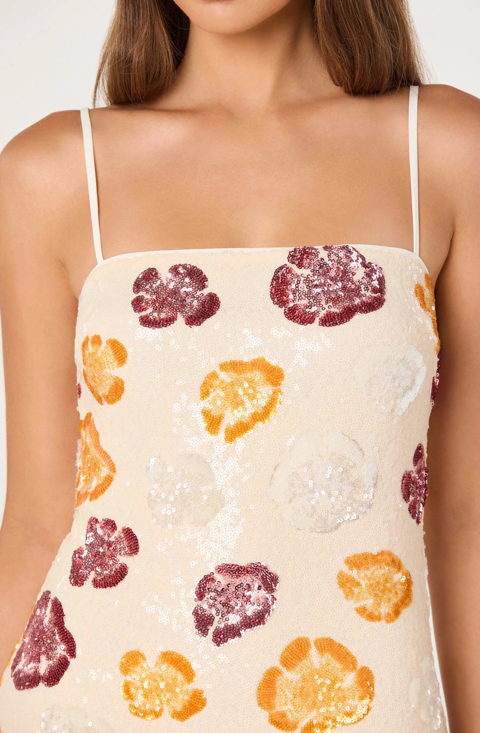 Ivory multi floral