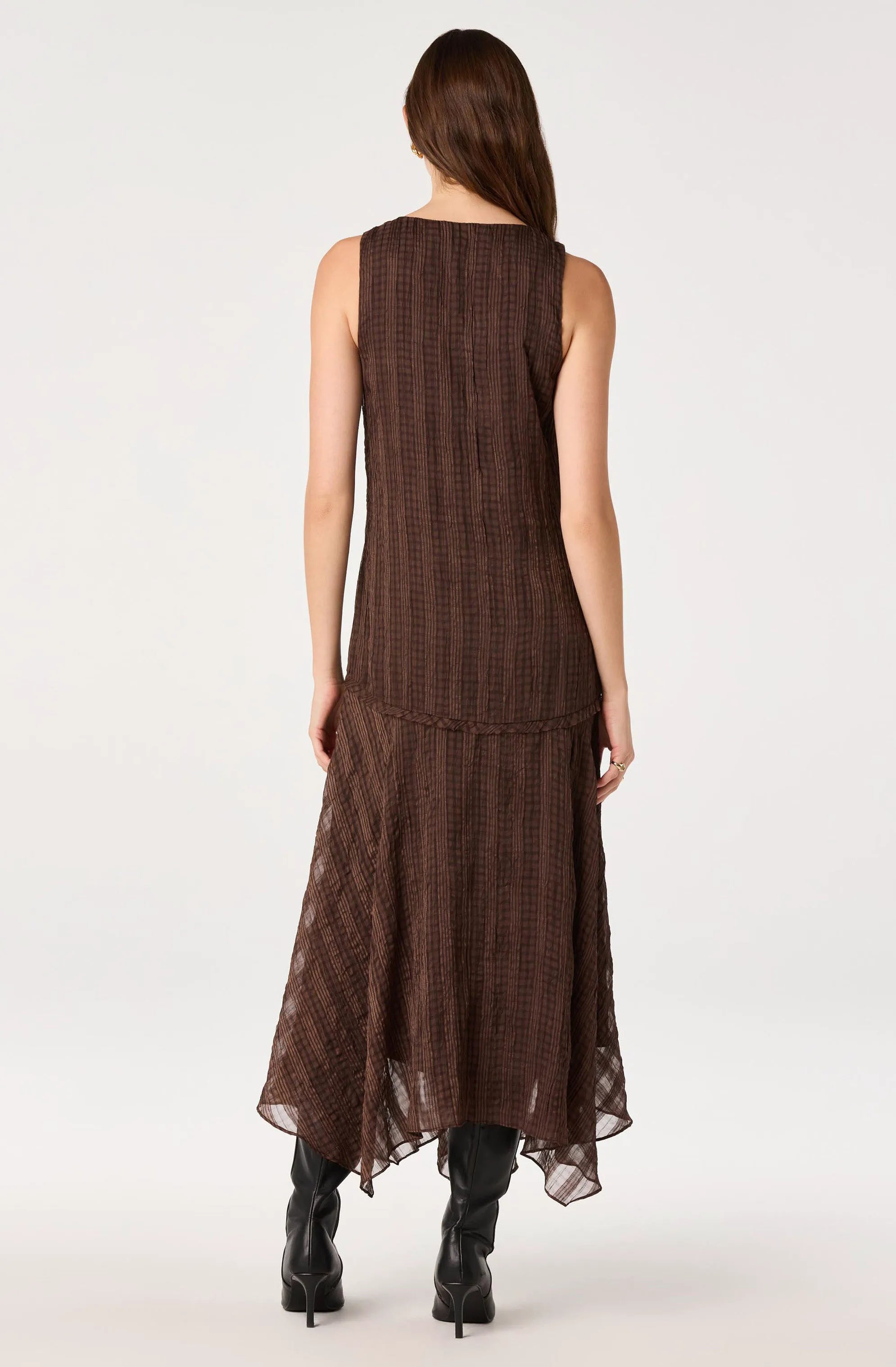 Brown plaid