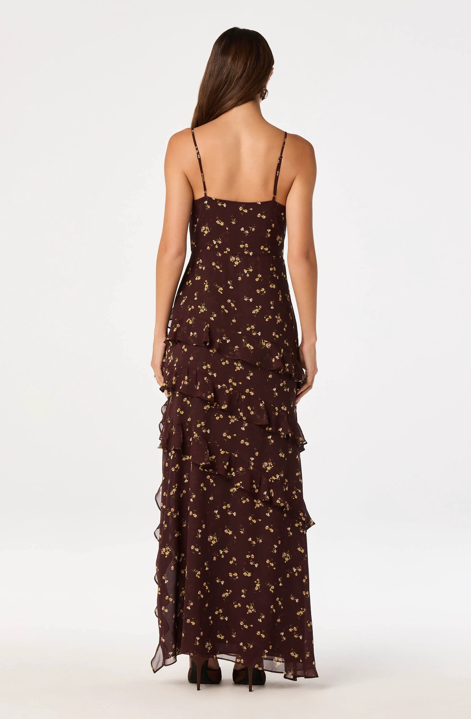 Brown floral