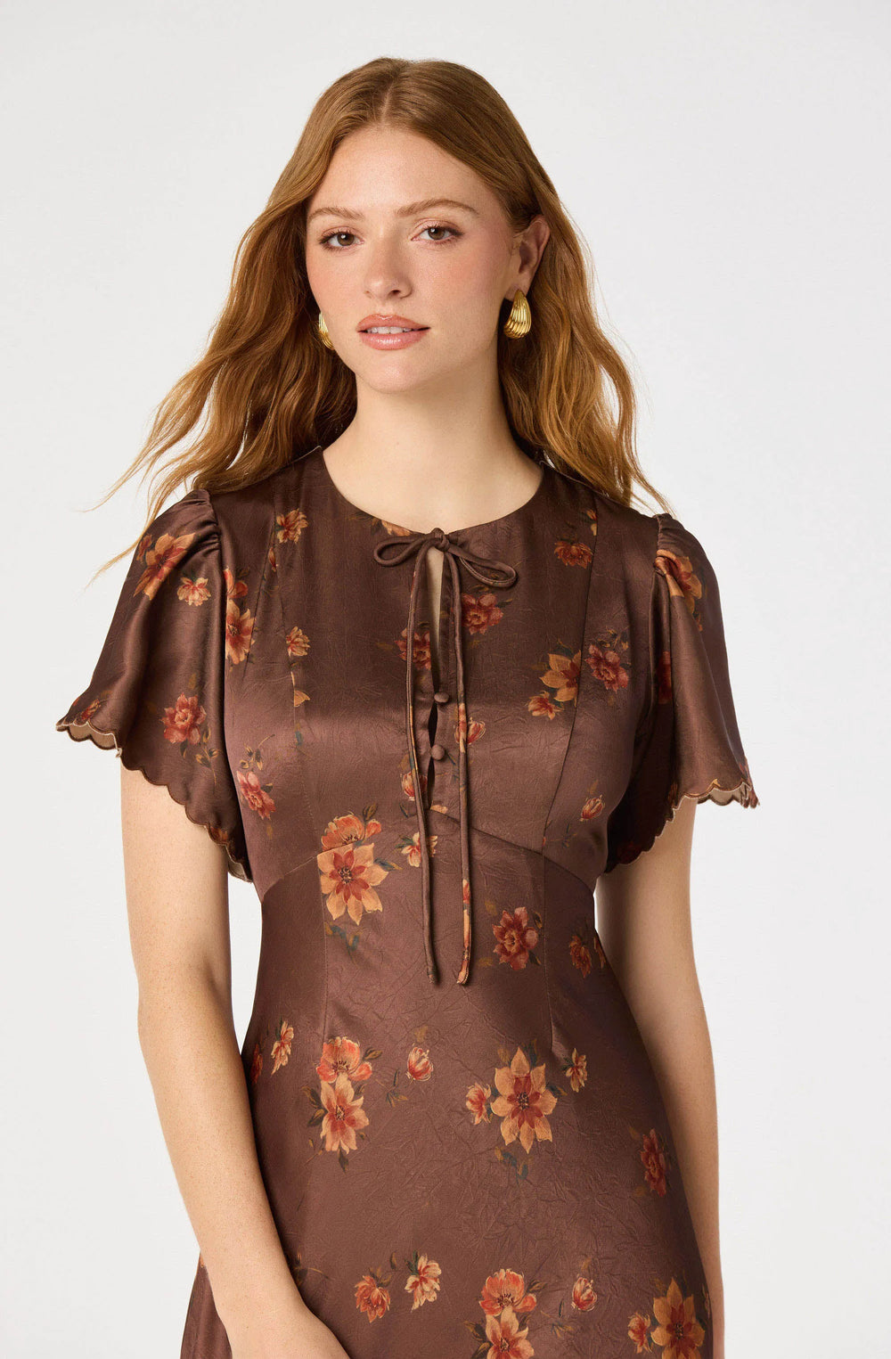 Light brown floral