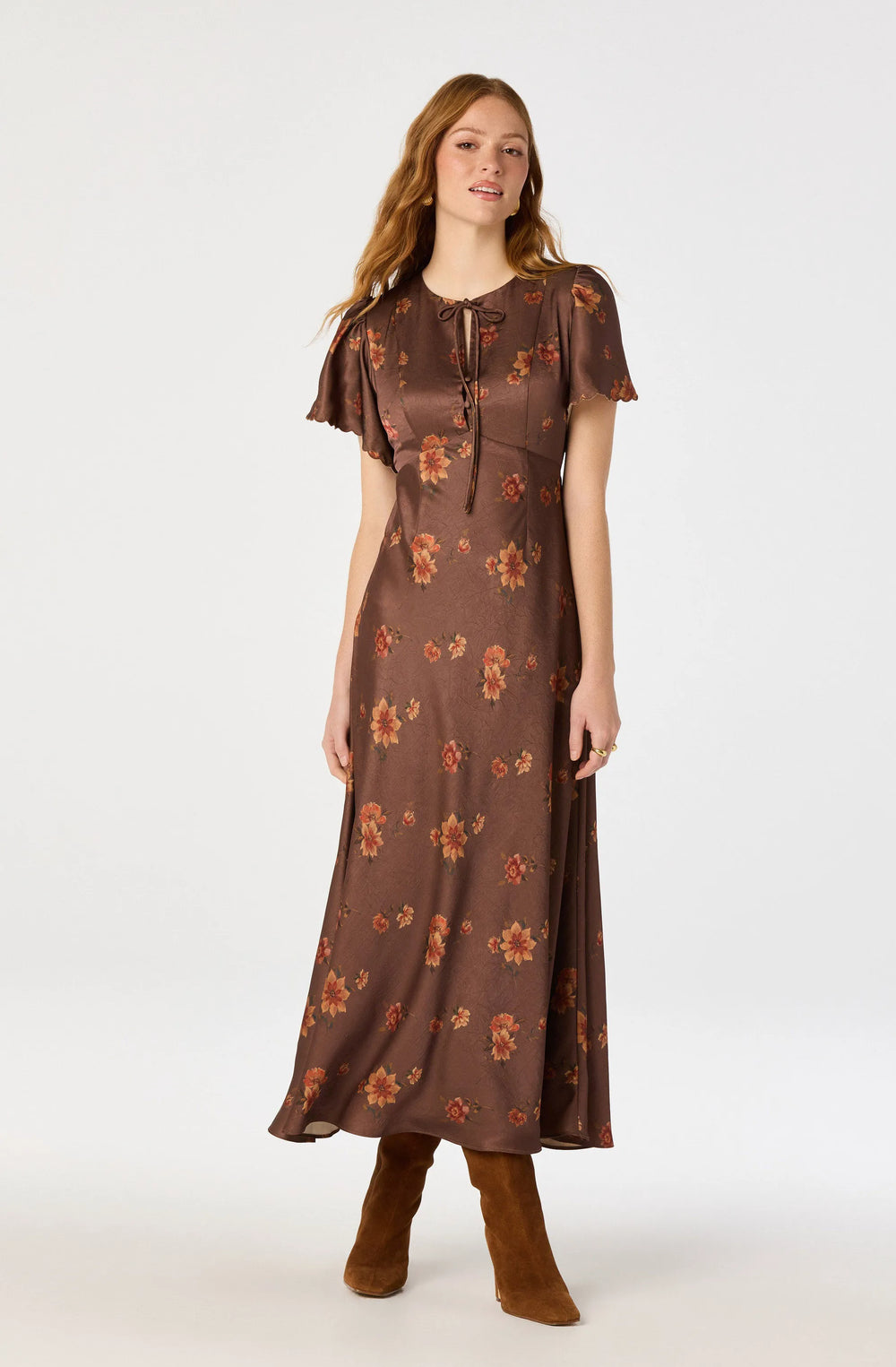 Light brown floral