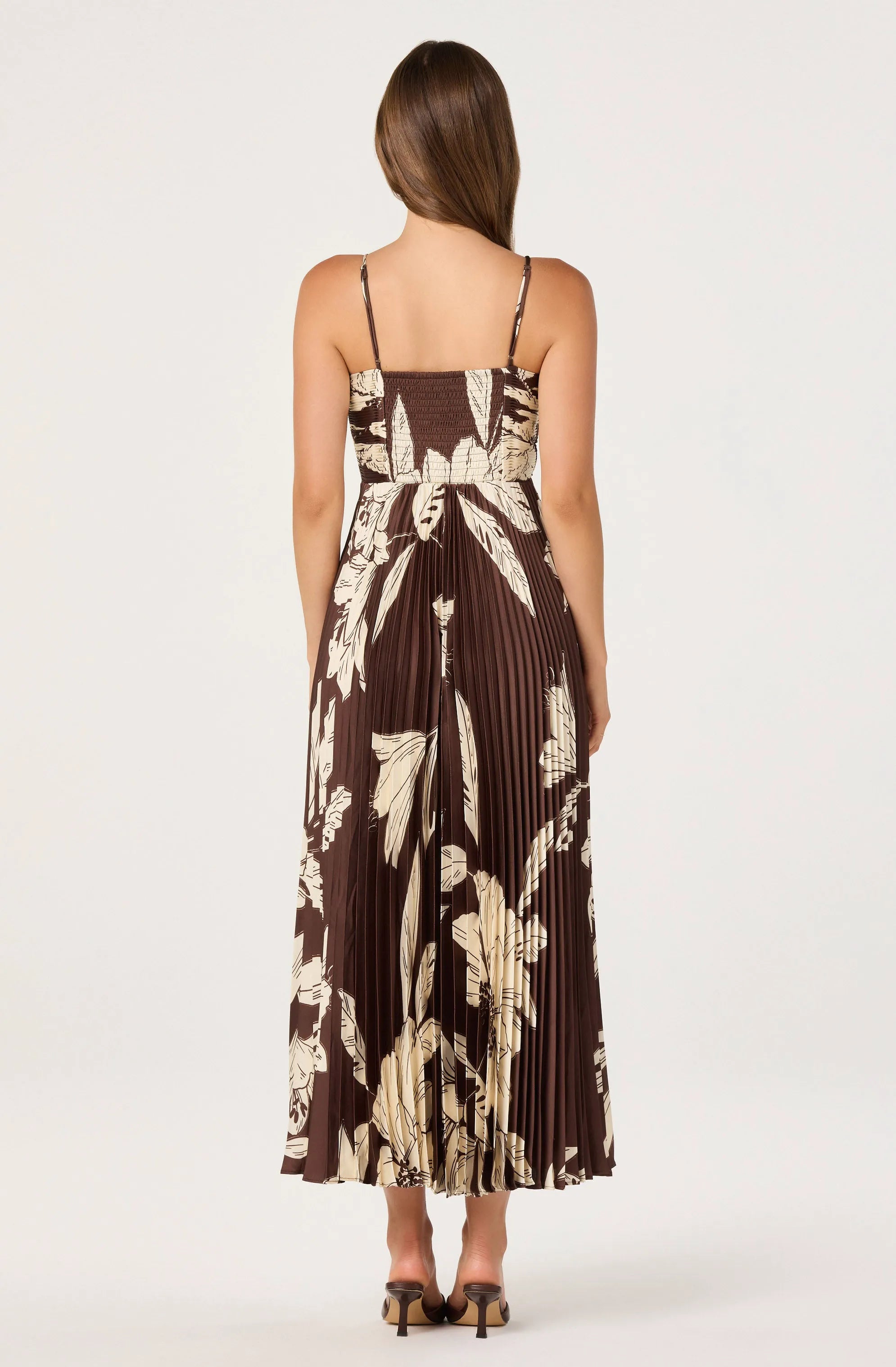 Brown floral