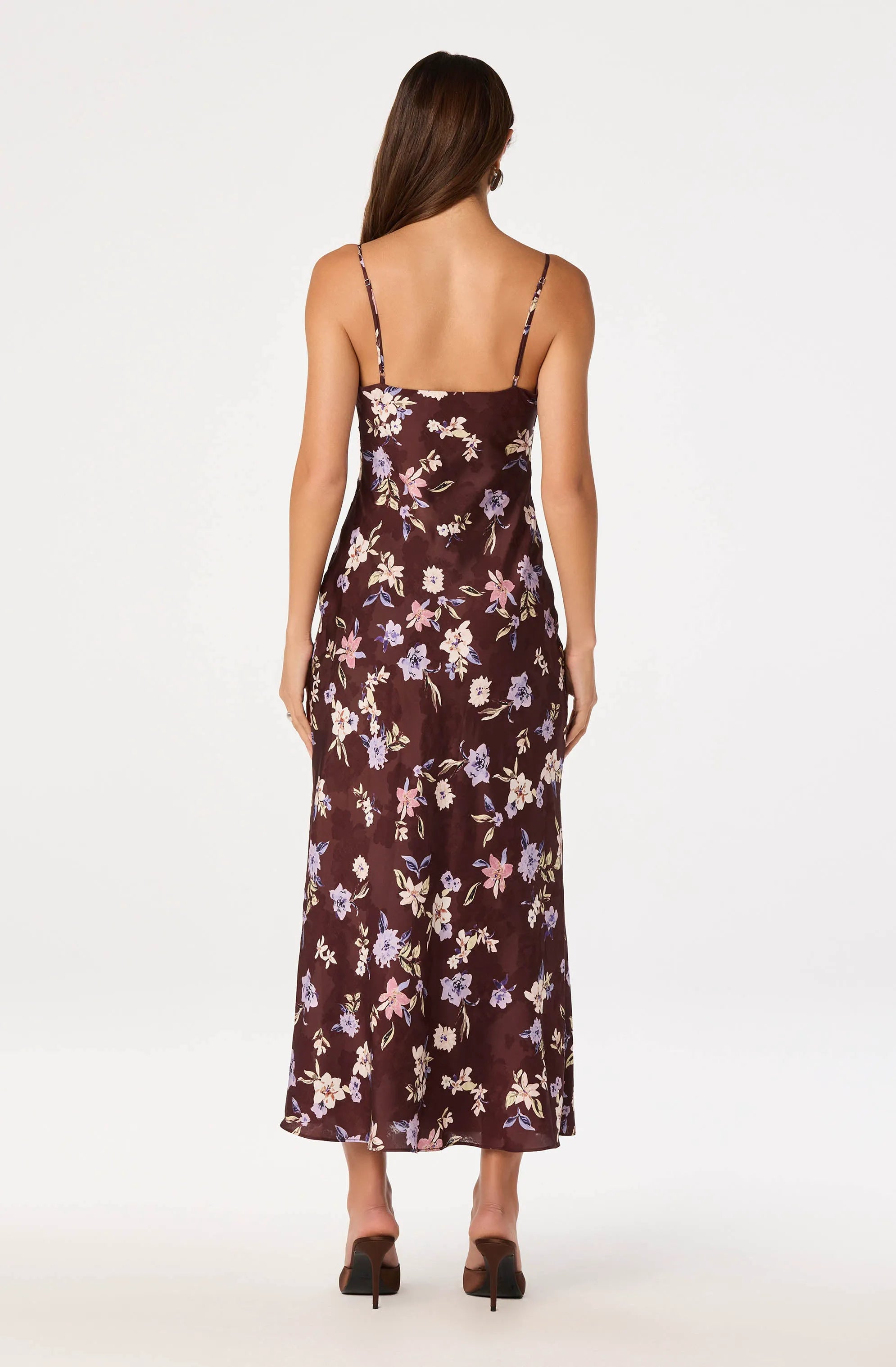 Brown floral