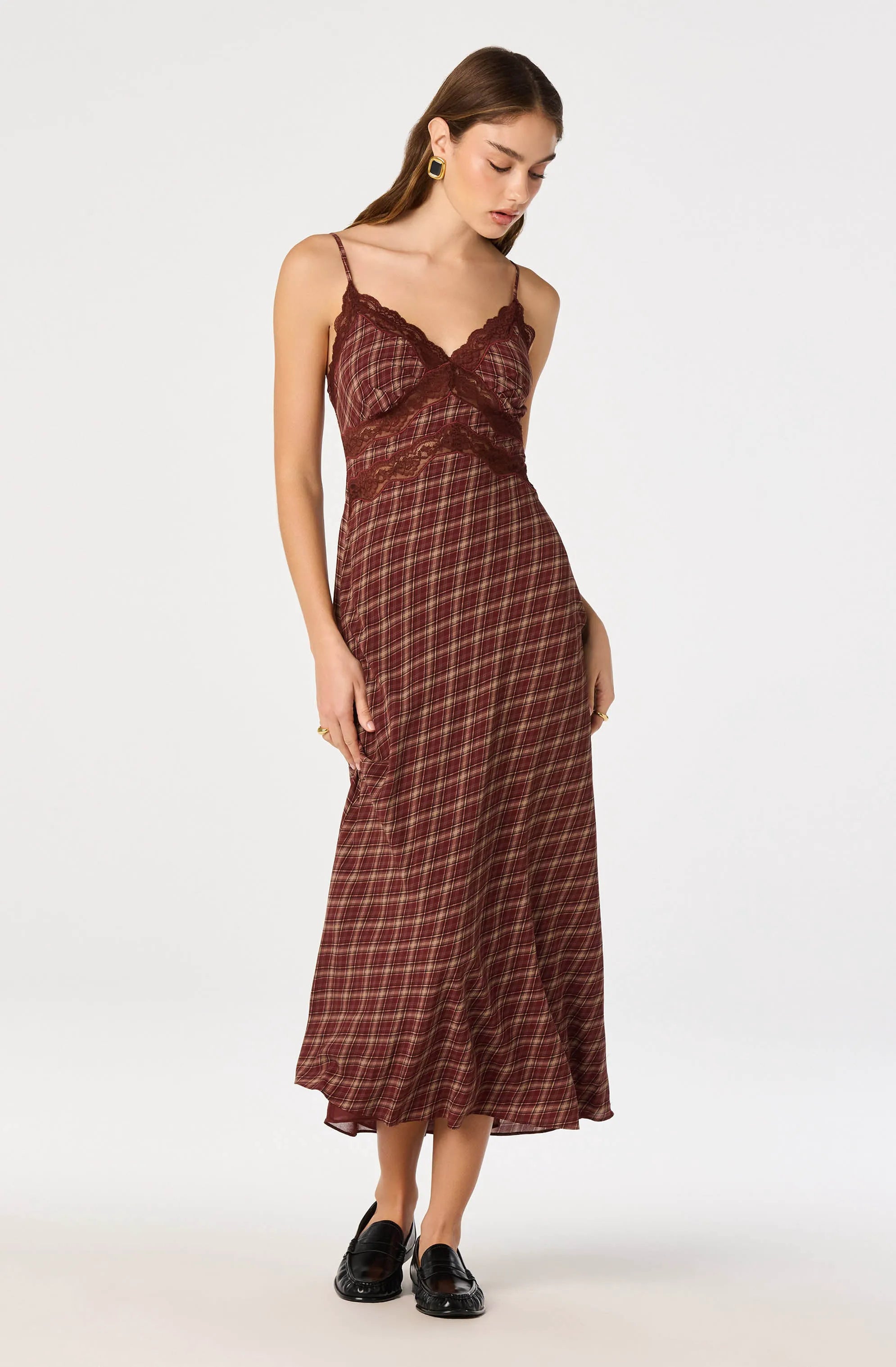 Wine plaid