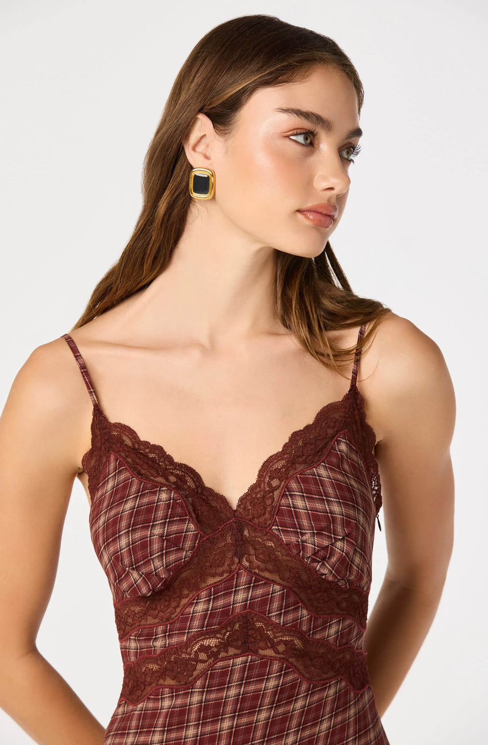 Wine plaid