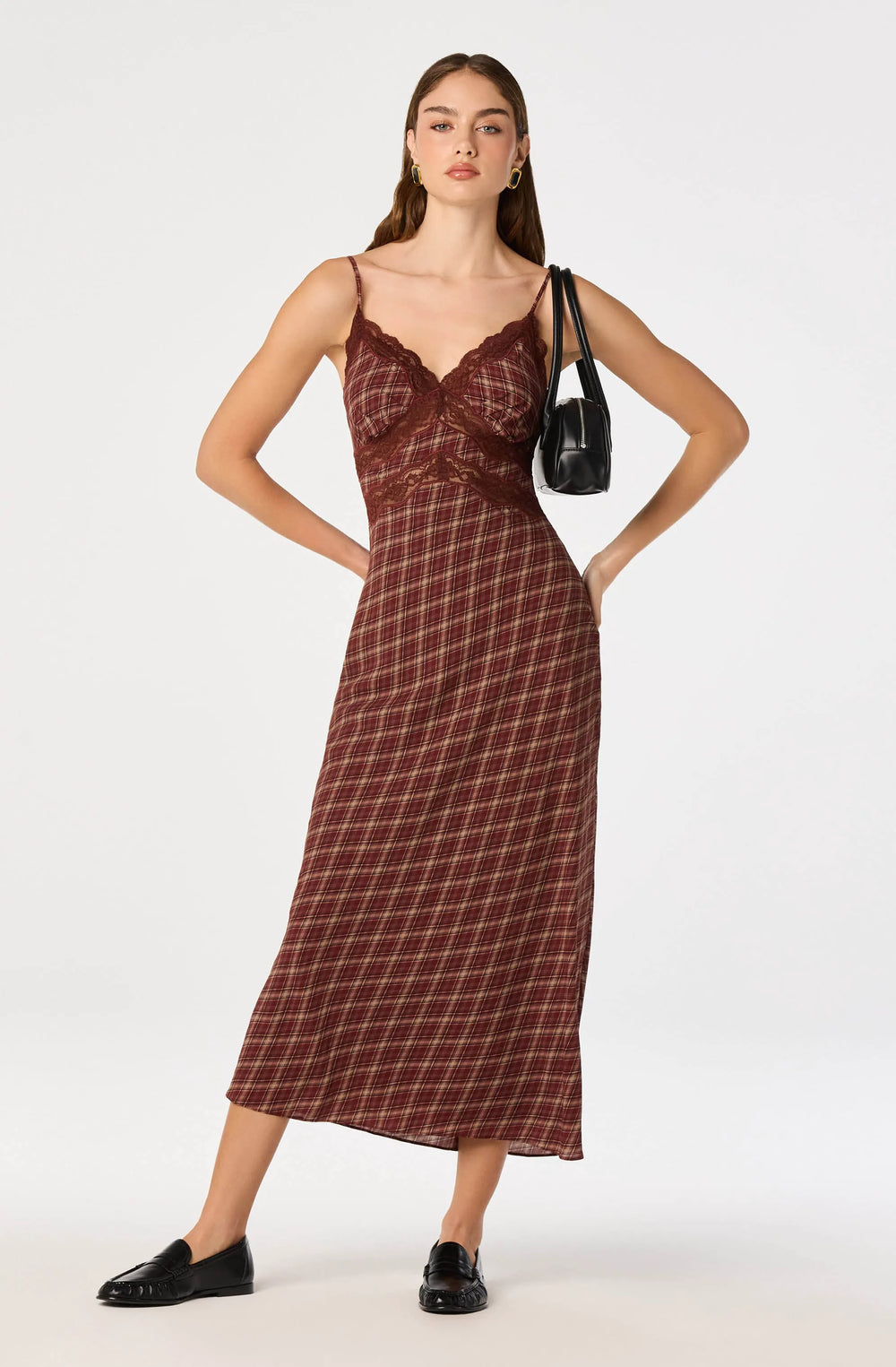 Wine plaid