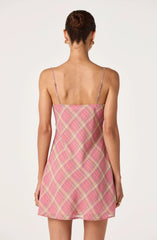 Pink plaid