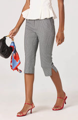 Black houndstooth