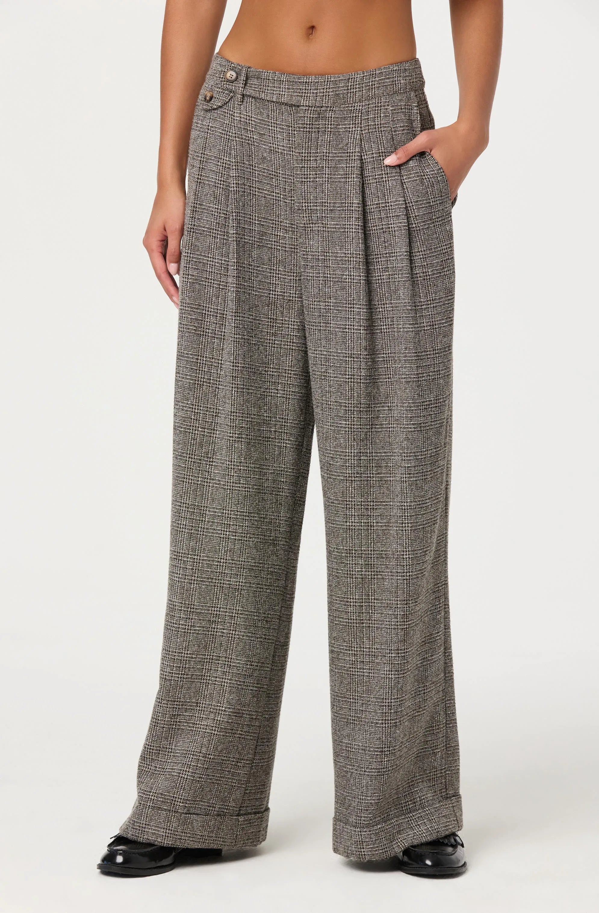 Grey plaid