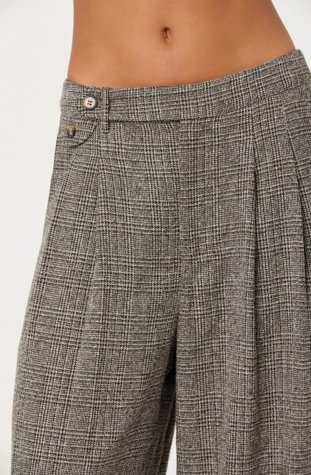 Grey plaid