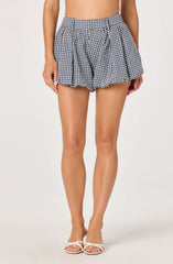Blue gingham