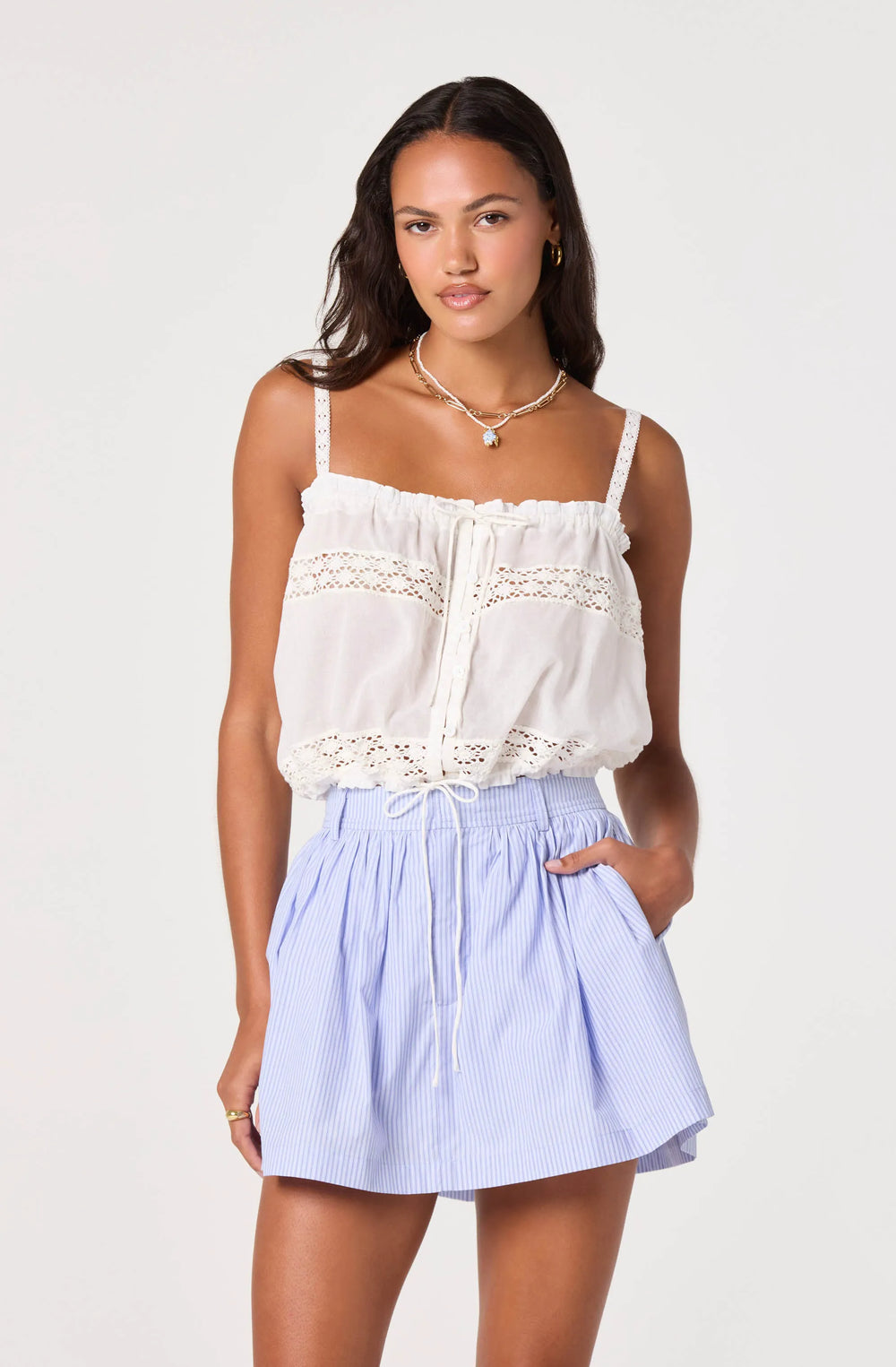 Blue stripe