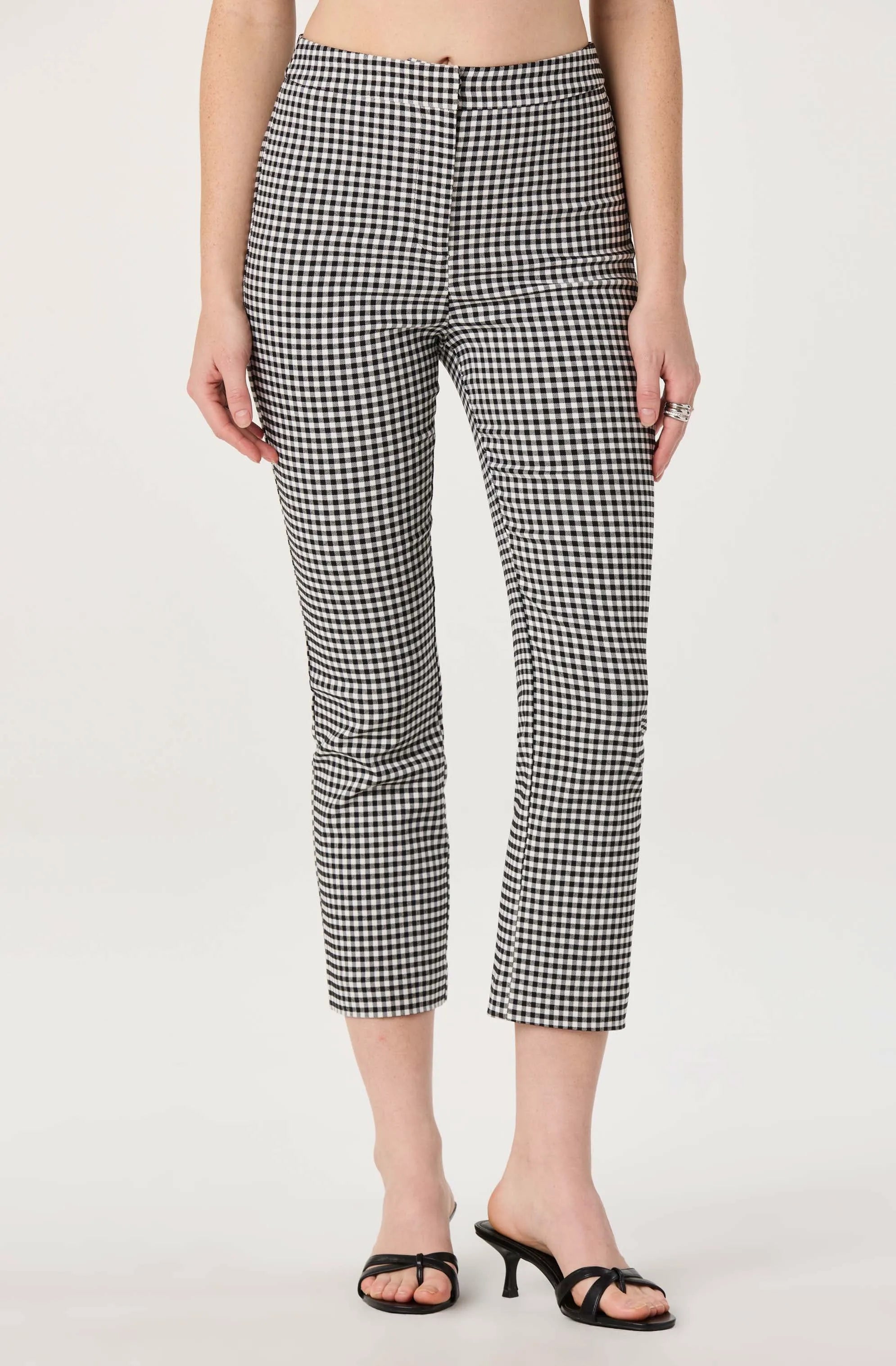 Black gingham