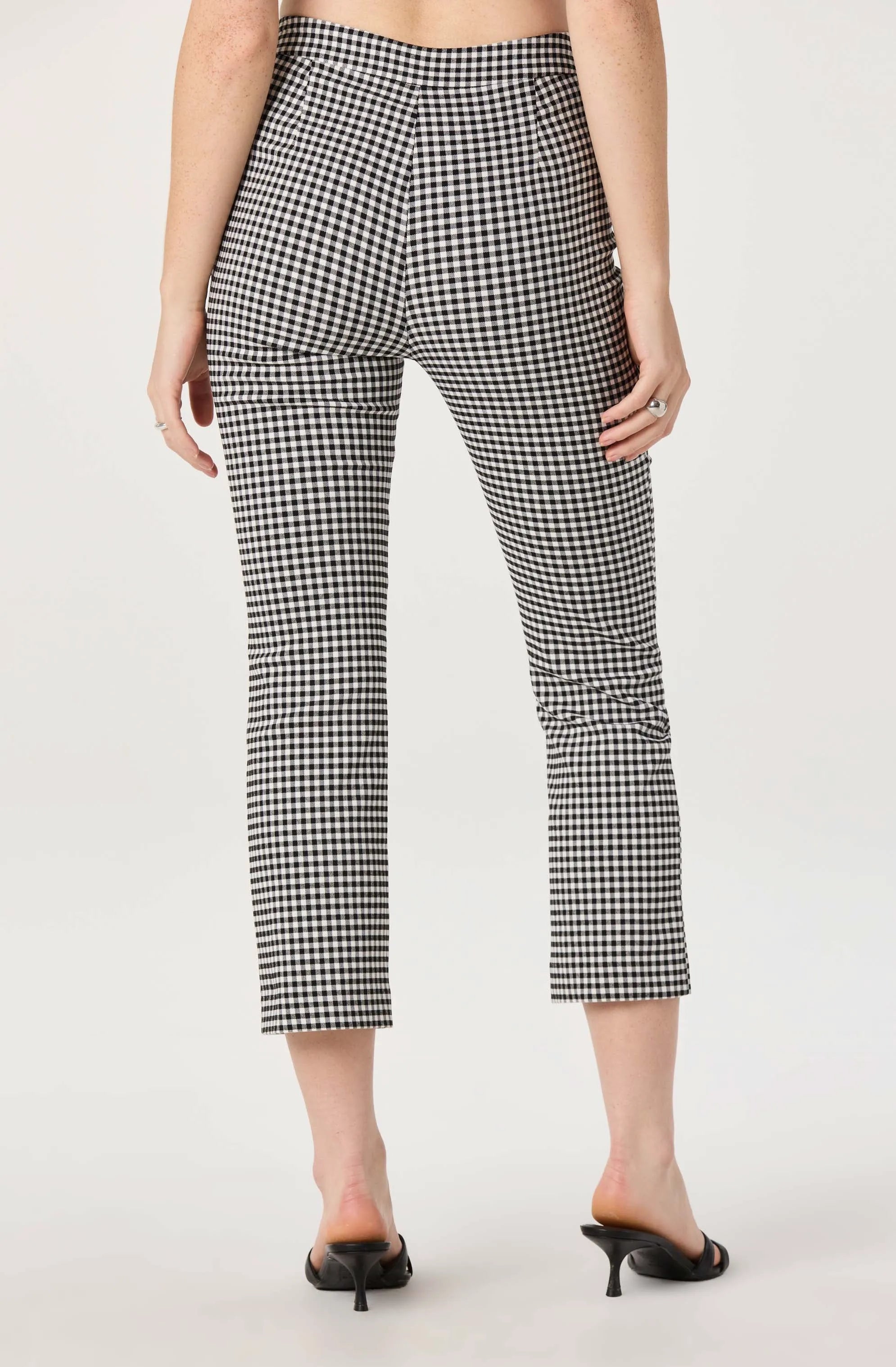 Black gingham