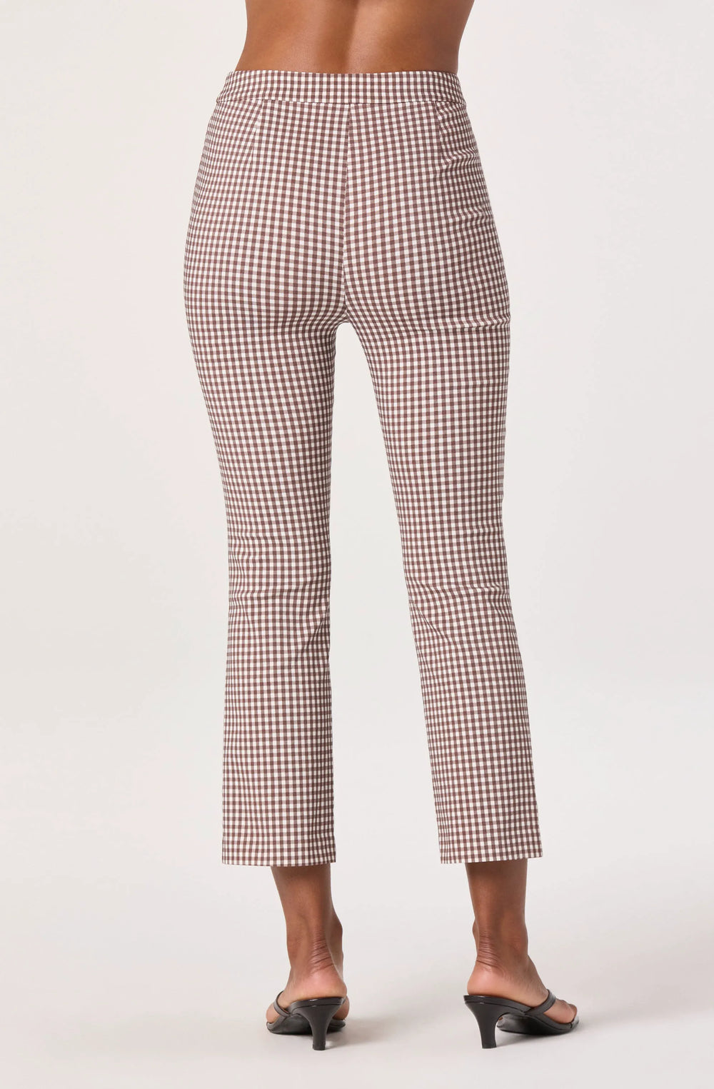 Brown gingham