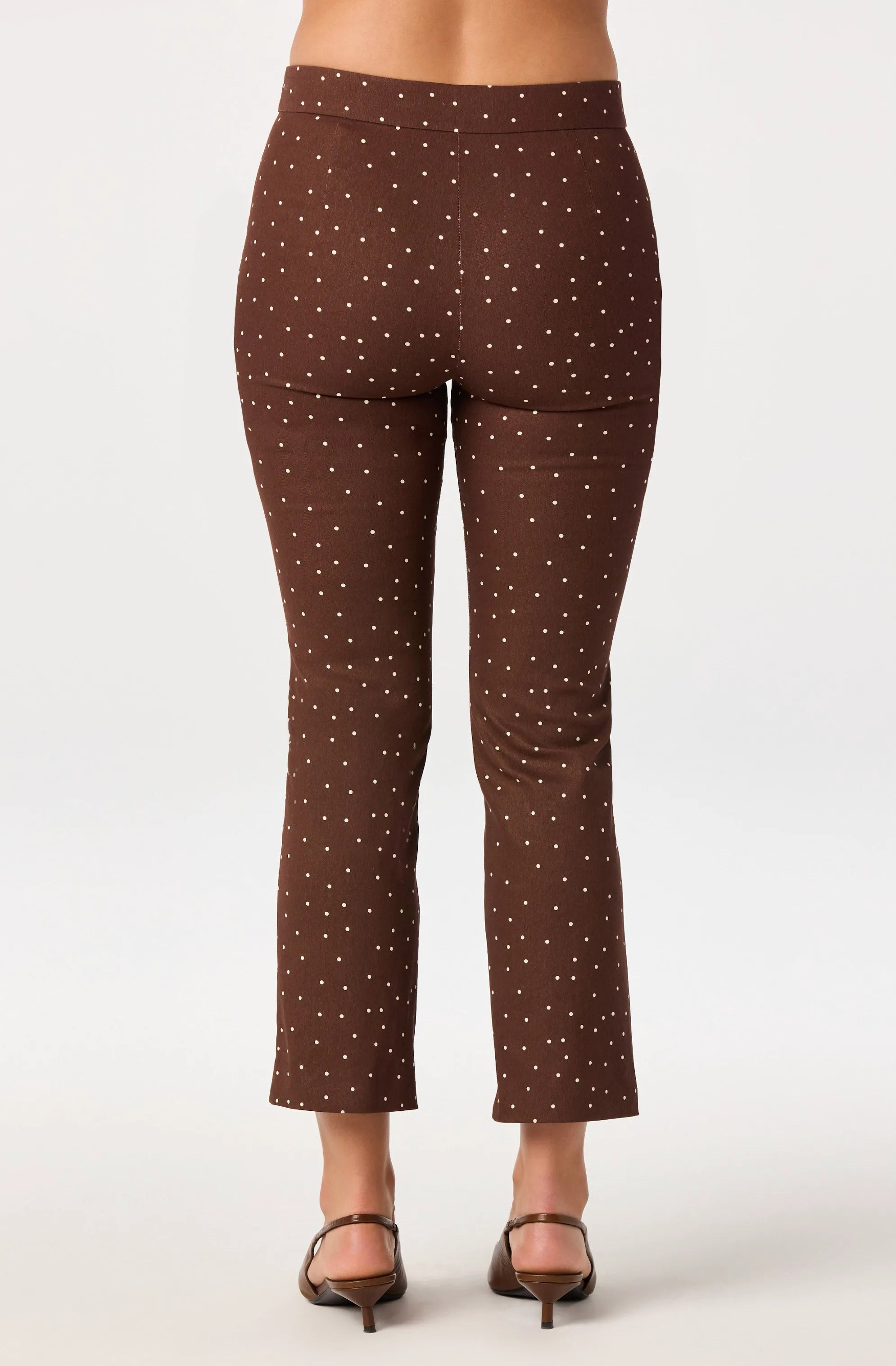 Brown polka dot