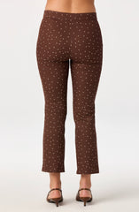 Brown polka dot