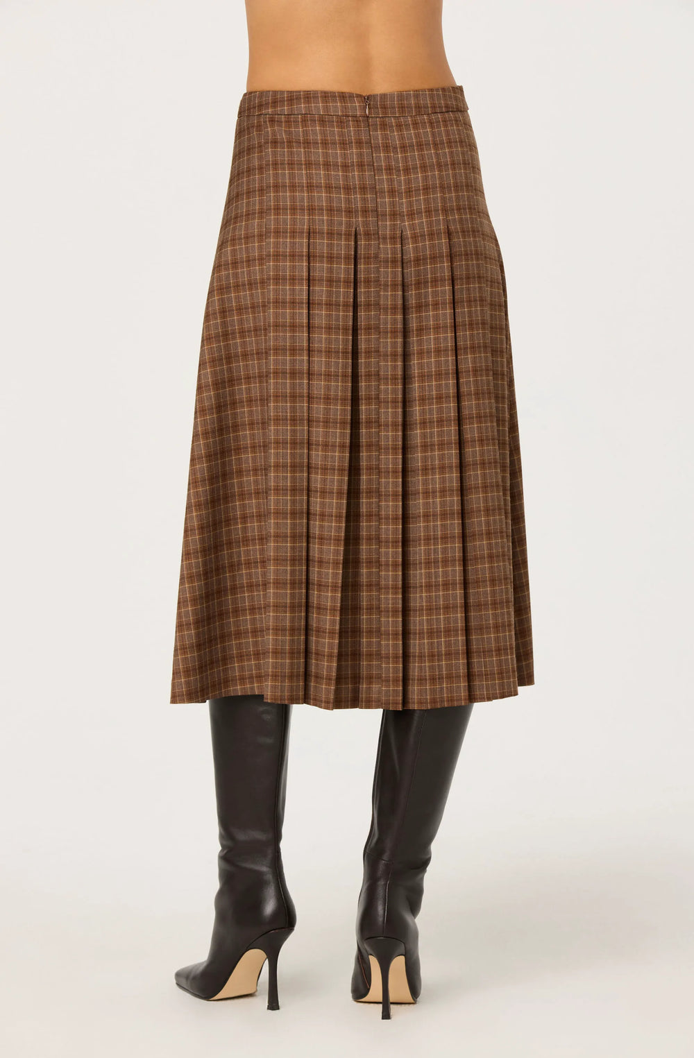 Brown plaid