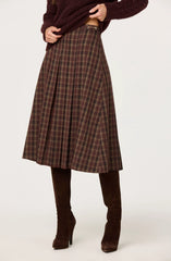 Wine plaid