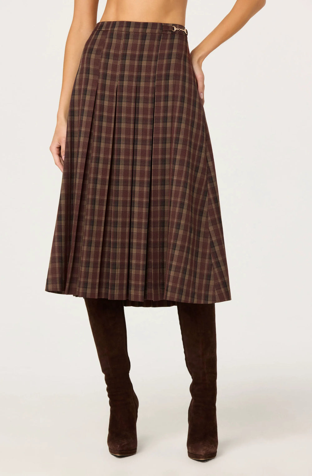 Wine plaid