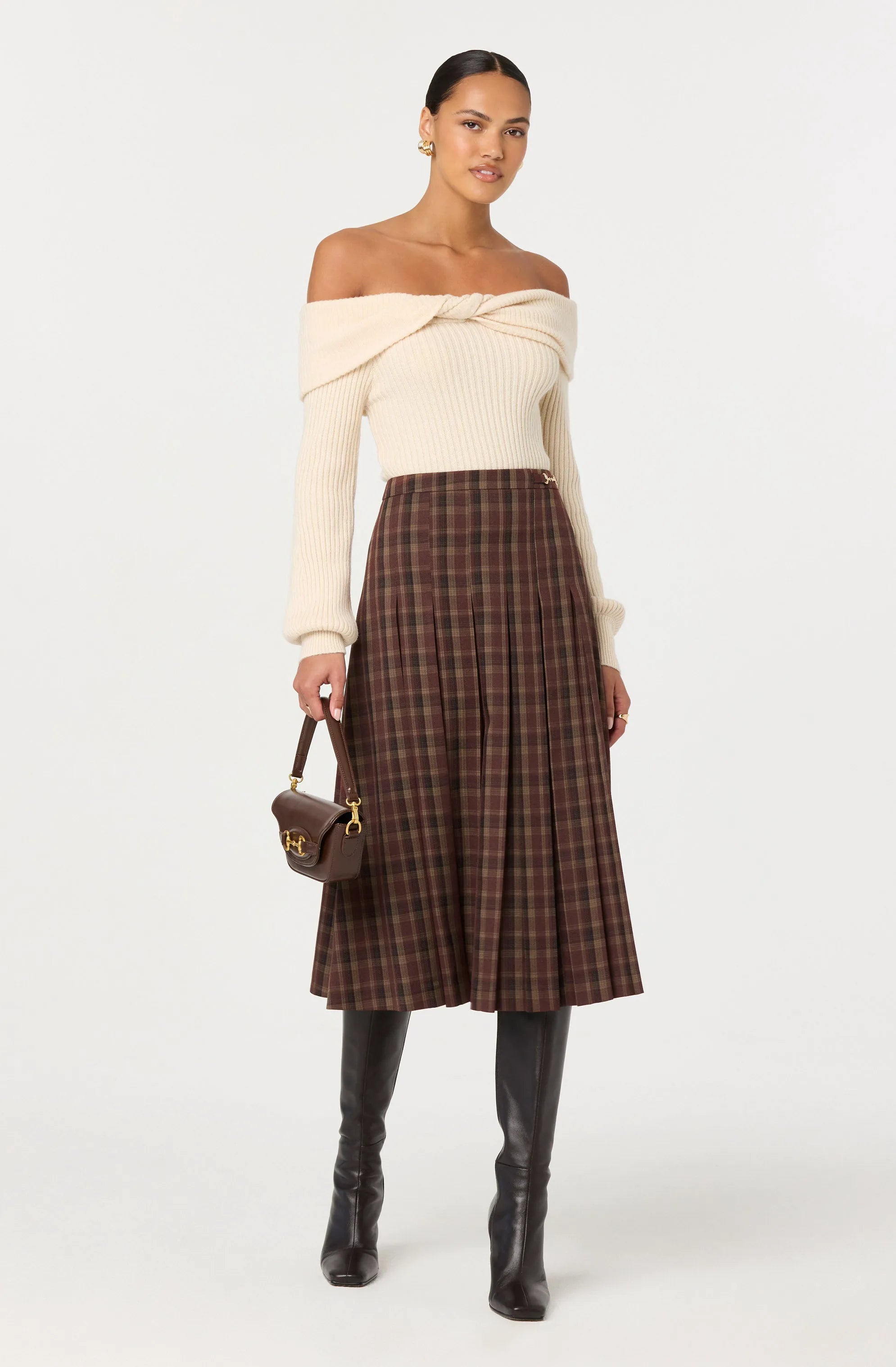 Wine plaid