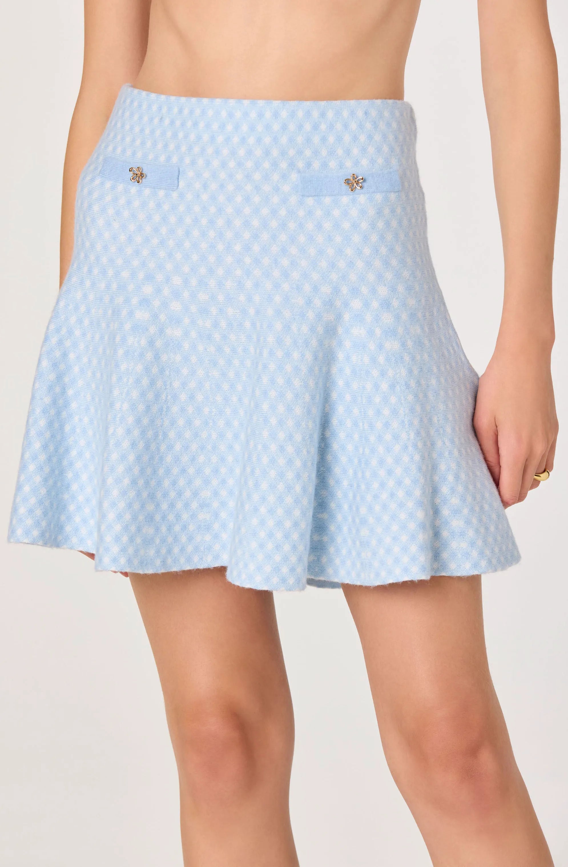 Blue plaid