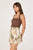 White multi floral