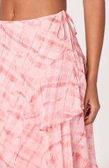 Pink plaid