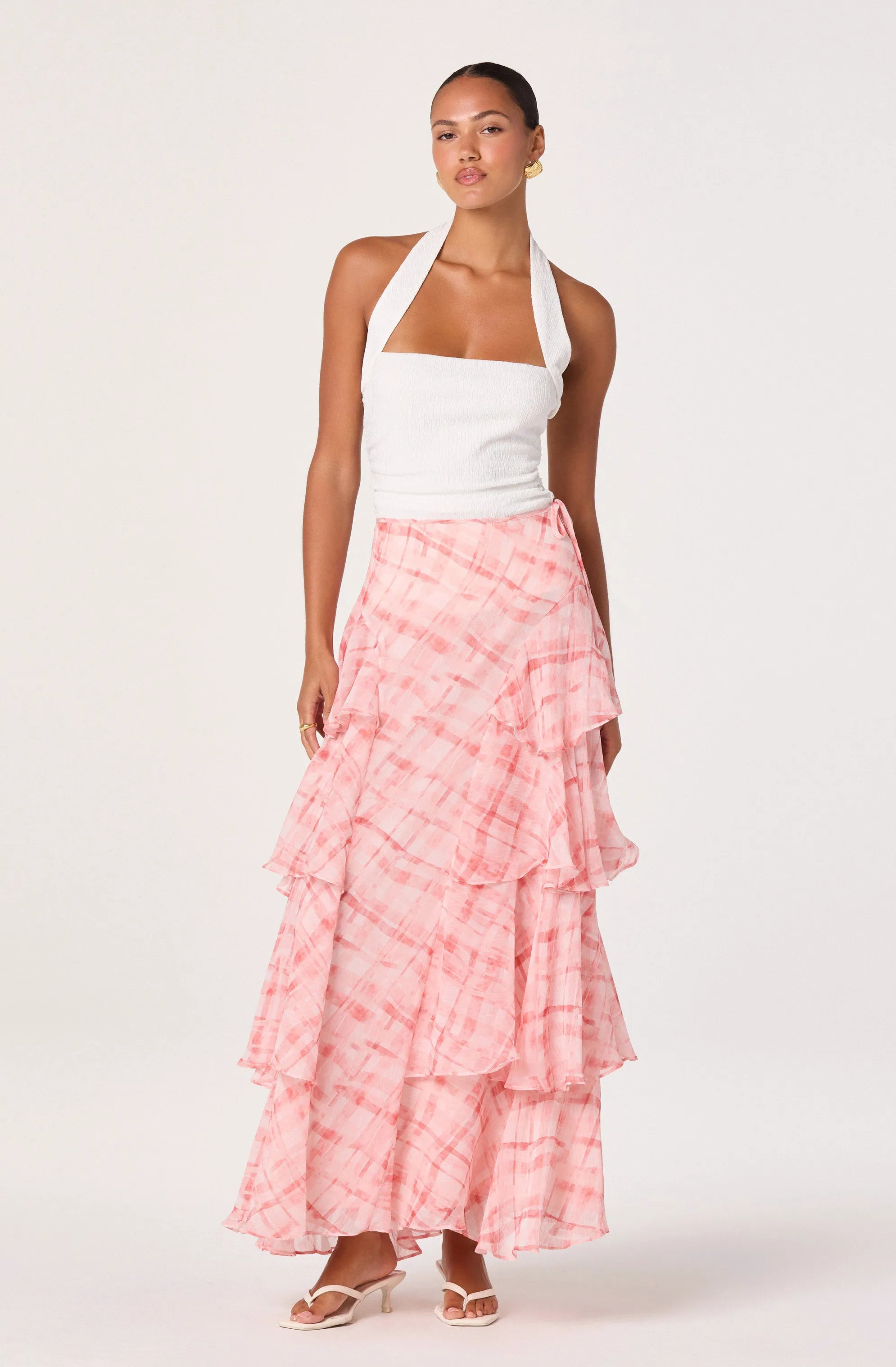 Pink plaid