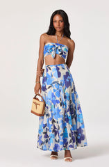 Blue floral