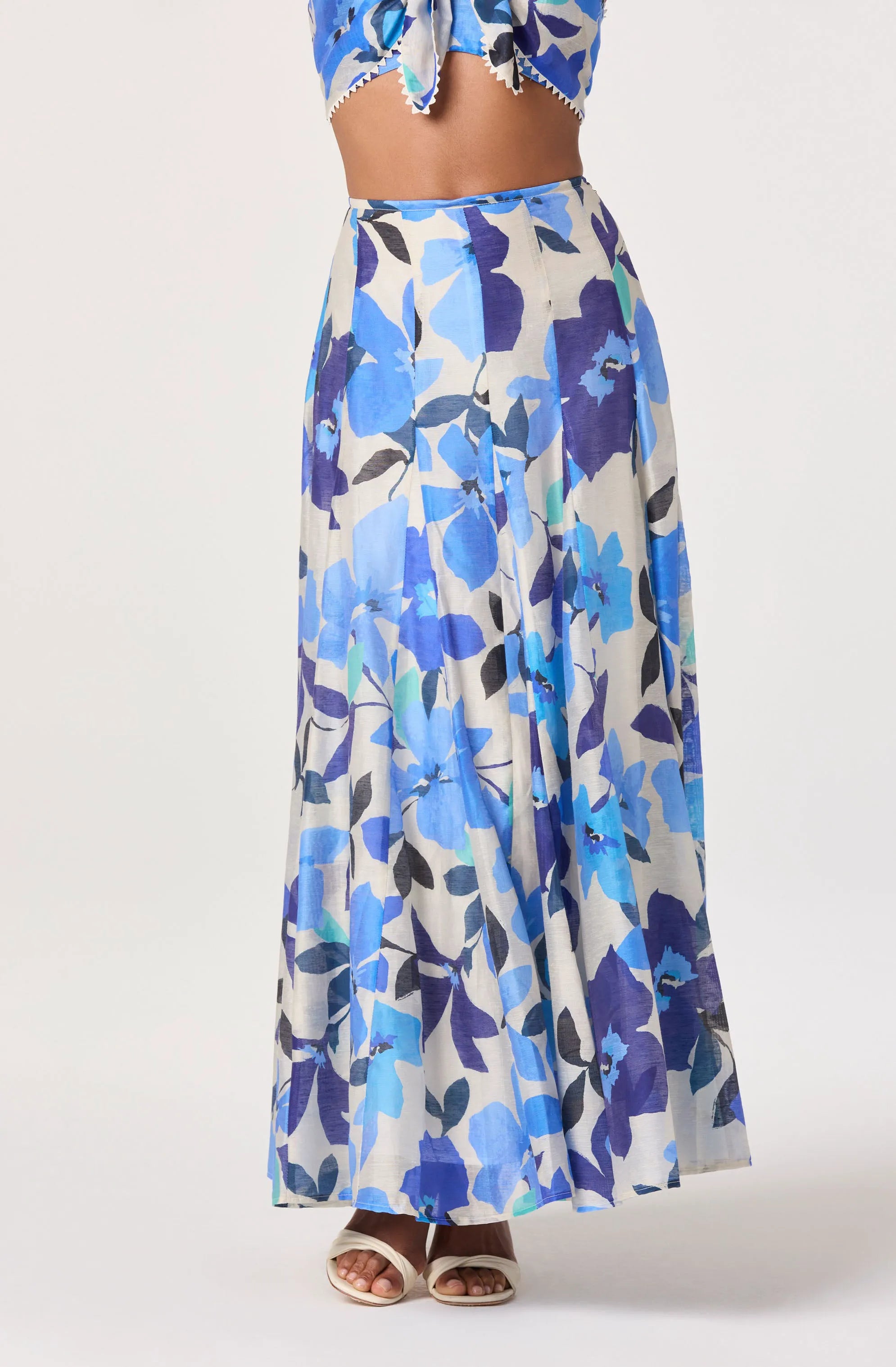Blue floral